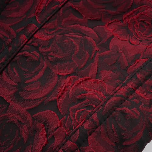 Corset à fleurs XXL conçu pour sculpter la taille avec un laçage ajustable - 6