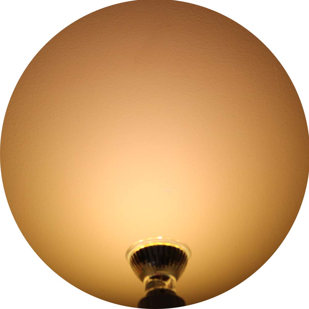 GU10 lampy LED, 3,5 W, energooszczędna lampa LED 320 lm, ekwiwalent do lamp halogenowych 30 W, bardzo jasne światło LED 27 x 5050 SMD, AC 220 V, ciepłe białe światło 3000 kelwinów (GU10 3,5 W 27 LED)