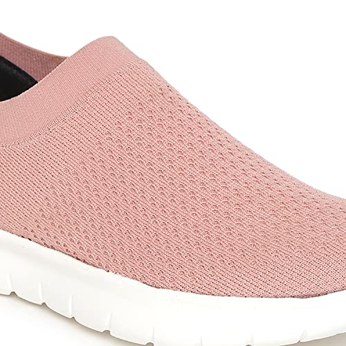 Image of Marc Loire Women's Lightweight Athleisure Knitted Active Wear Slip-On Sneaker Shoes for Sports, Athletics and Walking