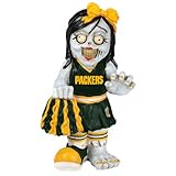 NFL Green Bay Packers Cheerleader Team Zombie Figurine