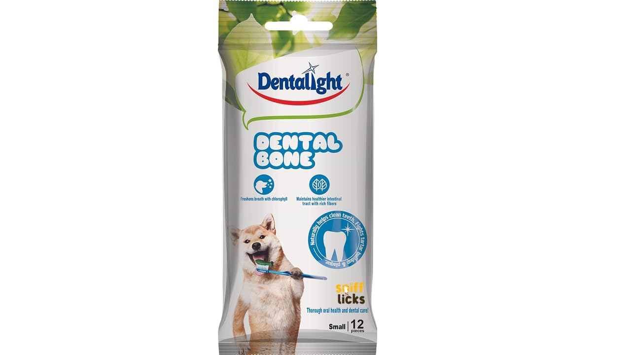 Gnawlers Dentalight Small Dental Veg Bone Dog Treat, 90 g 12 Pieces (Pack of 3) by Sniff N Licks (B0CWH1DHVJ) Amazon Price History, Amazon Price Tracker