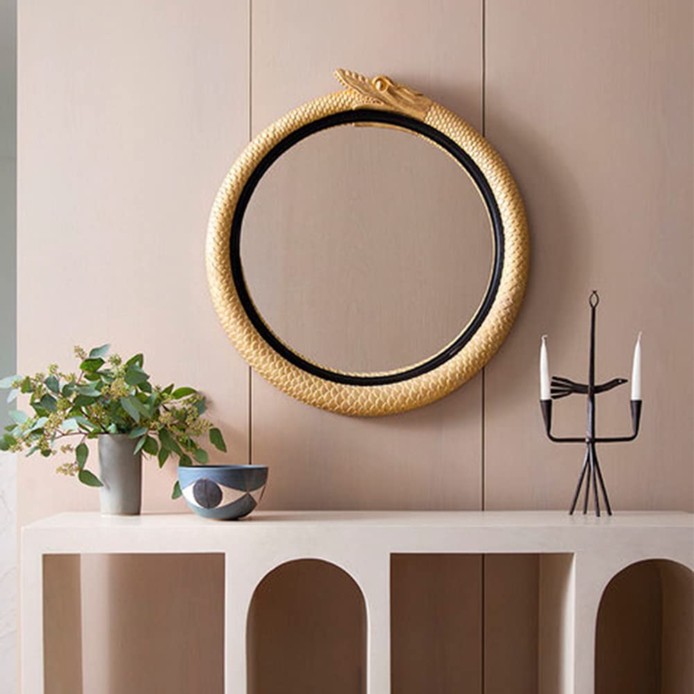 Amazon.com: ACXZ Round Dragon-Shaped Wall Mirror - 31.5inch