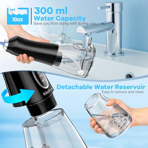H2Ofloss HF-6 Water Dental Flosser Teeth Pick -Portable Oral Irrigator thumb #2