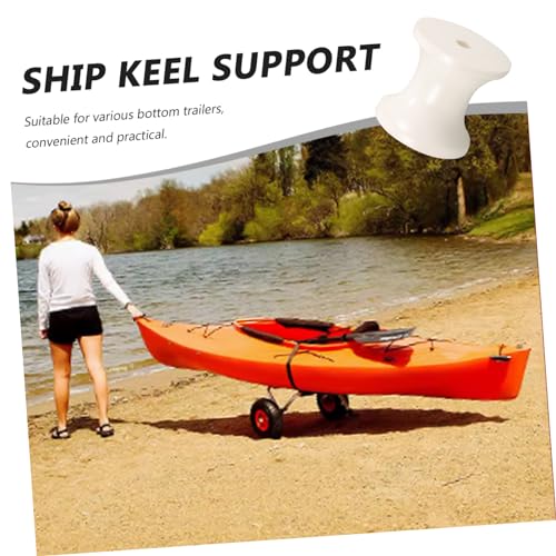 Toddmomy 3 Piezas Rodillo Plástico para Remolque de Repuesto de Rodillo de Remolque de Alta Resistencia Accesorio Práctico para Transporte y Estabilidad - imagen 9