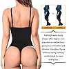 Nebility-Women-Waist-Trainer-Shapewear-Thong-Bodysuit-Seamless-Tummy-Control-Panty-Faja-Open-Bust-Body-Shaper Nebility Women Waist Trainer Shapewear Thong Bodysuit Seamless Tummy Control Panty Faja Open Bust Body Shaper (XL/2XL, Black)