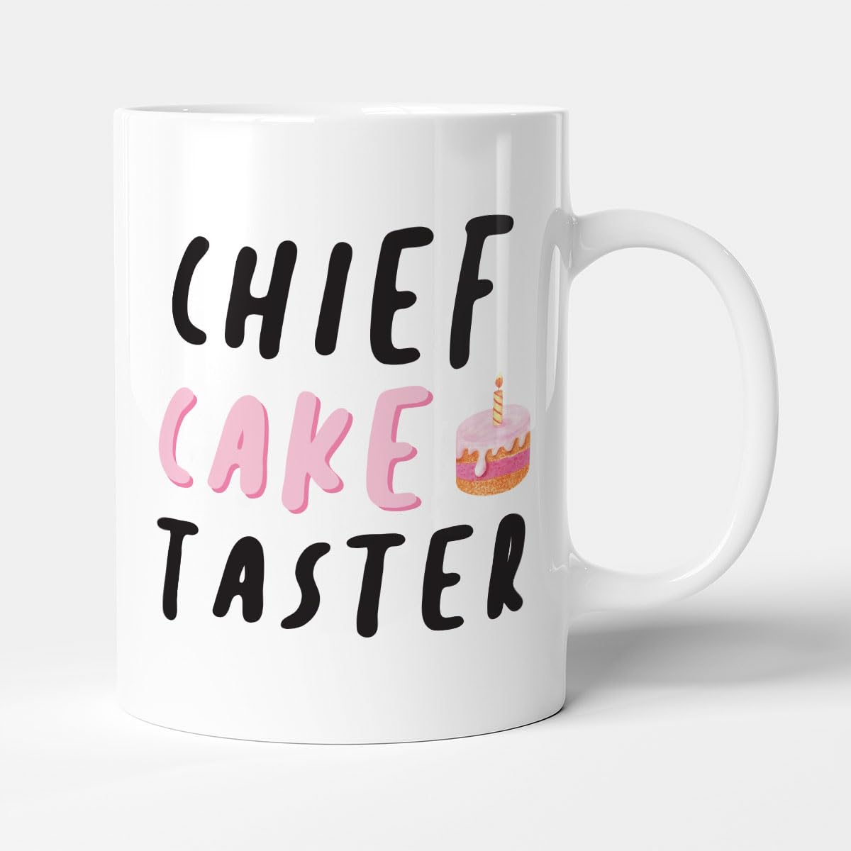 Victorian Printing Co - Chief Cake Taster - Funny Baking Gift Mug, Ceramic, 11fl.oz.