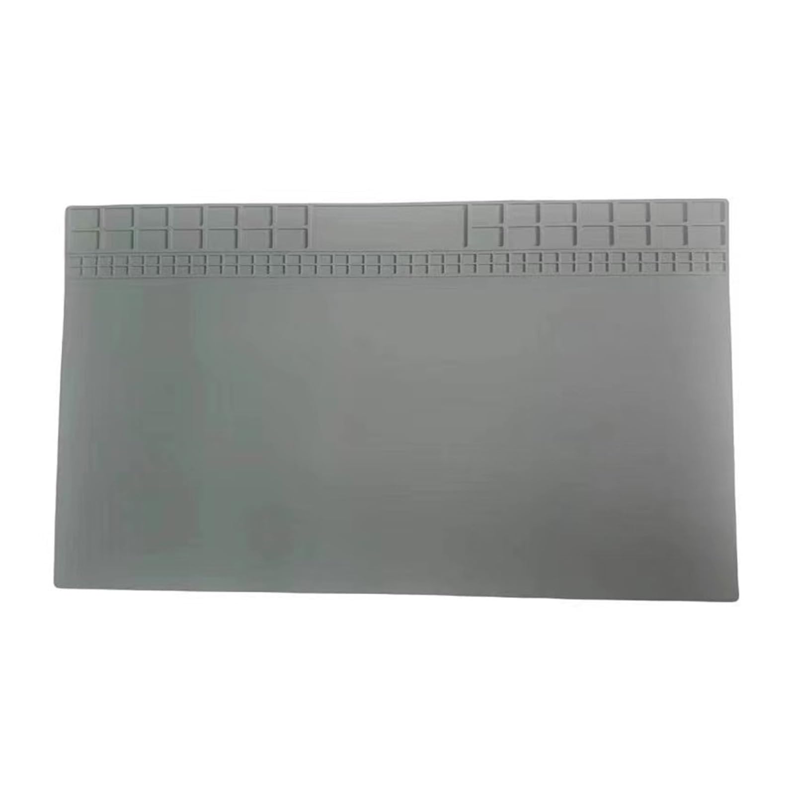 LEAHY welding work mats Grey/Blue Super Big 600x350mm Pure Silicon Insulation Pad Repair Work Mat BGA Heat-Resistant Soldering Station Desk Platform (