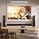 Mini Beamer, VOPLLS 23000L E-Fokus Trapezkorrektur Klein Projektor 4K Unterstützt, Portable Projectok WiFi6 Bluetooth 5.2 Full HD 1080P, Tragbarer Video Projector für Handy/TV Stick/Laptop/HDMI