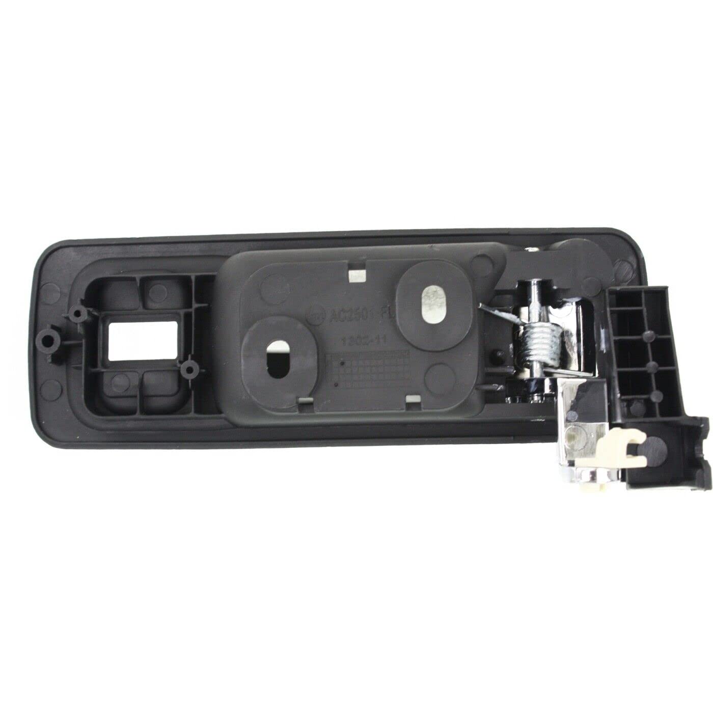 Left Front Driver Side Exterior Door Handle For 2000-2006 Nissan Sentra - Black With Key Hole