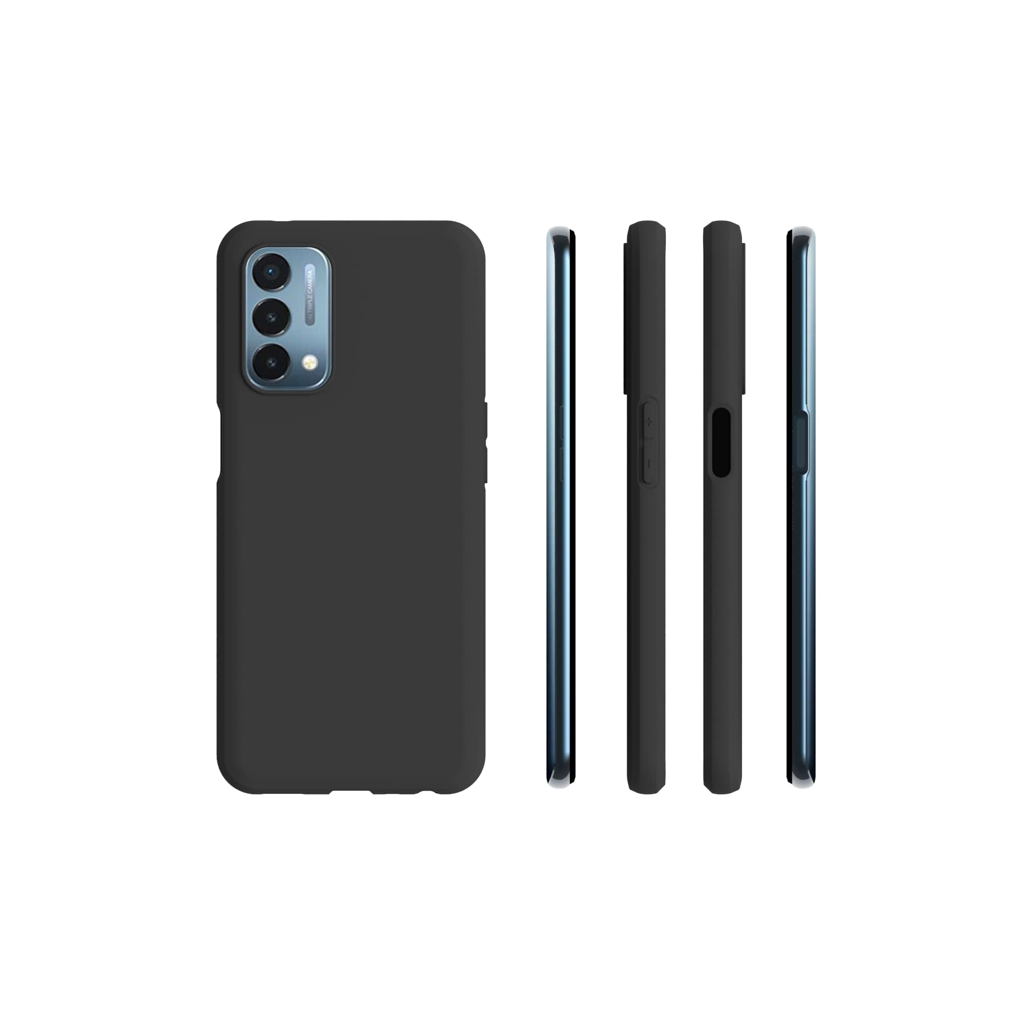 MULTRONICS Back Cover Case for ONE Plus NORD N200 5G Back Cover Case | Soft Silicon Rubberised Matte Cover | Protective Sleek Profile for ONE Plus NORD N200 5G (Black) (B0B5VTXPFV) Amazon Price History, Amazon Price Tracker