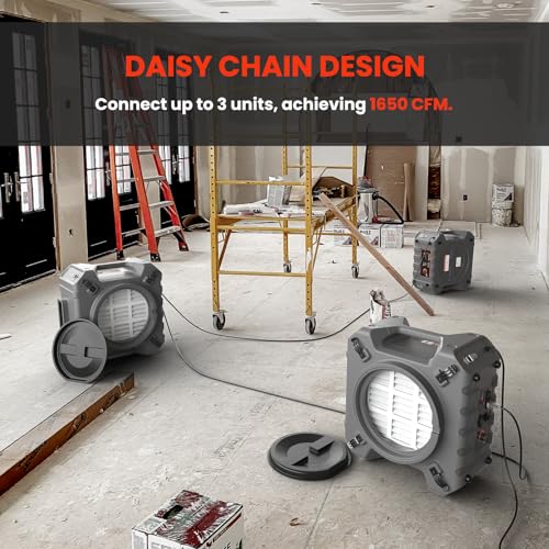 Image of Abestorm Air Scrubber with 3 Stage Filtration,Stackable 550 CFM, S3
