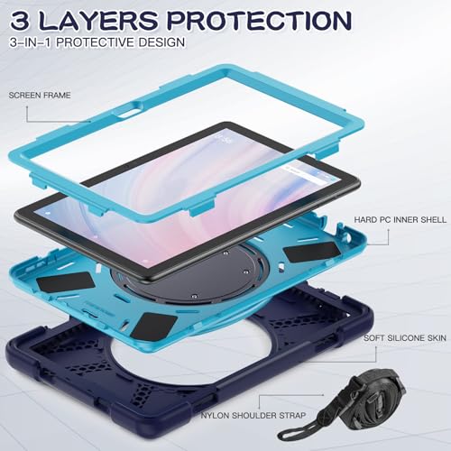 Coque Kindle Fire HD 10 13e génération antichoc béquille 360 - 5