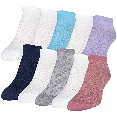 Image of GOLDTOE Women's Lightweight No Show Socks, 10-Pairs