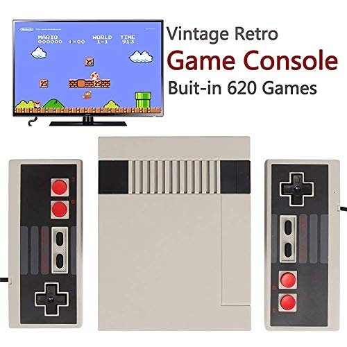 Retro Video Game Console with 620 Games MININES AV Line for TV