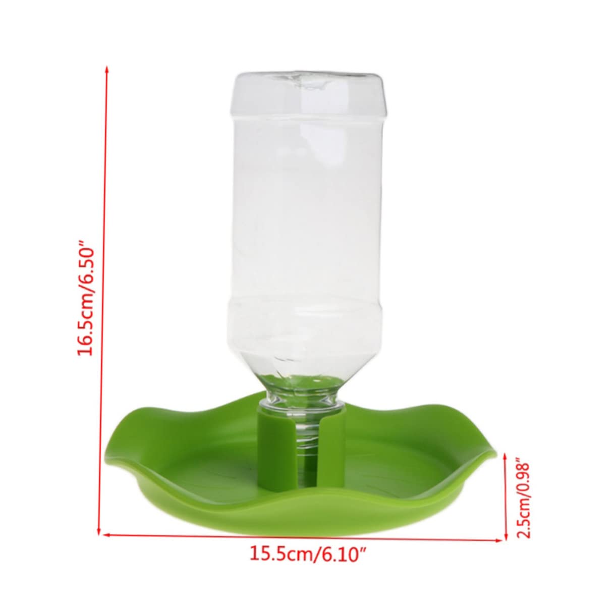 SUPVOX 2Pcs Reptile Water Feeding Tool Smooth Surface Pet Drinking Bowl for Spiders Hamsters Lizards Safe Design for Home Shop Use