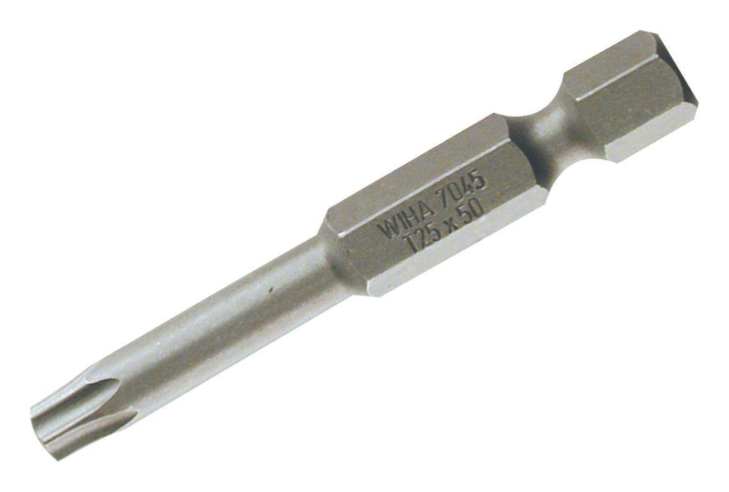 Wiha 74503 T8 X 50Mm Torx Power Bit (2 Pack) By Tools By Tools