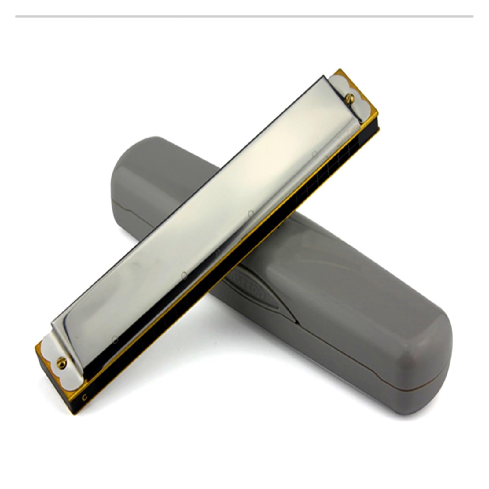 Mundharmonikas Mundharmonika, 24 Löcher, Tremolo-Tonart Von C-Musikinstrumenten