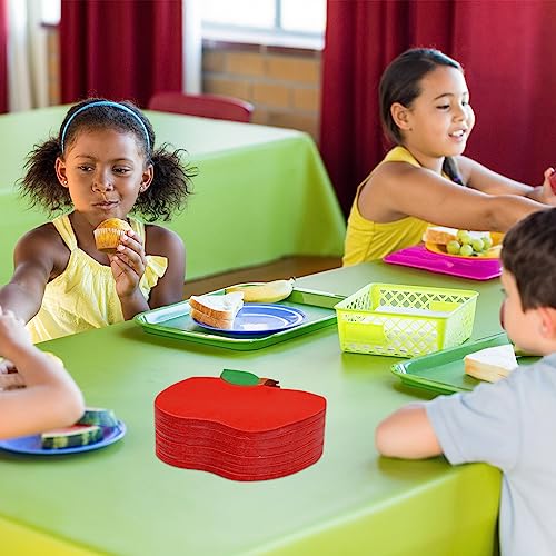 Image of Whaline 100 Pack Back to School Napkins Red Apples Disposable Paper Napkins School Season Apples Dinner Napkins for First Day of School Party Celebration Supplies Table Decorations