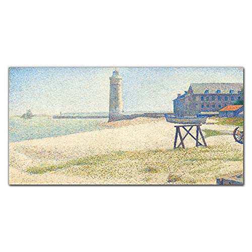 Tableau en verre 100x50cm Eau du Phare pour la décoration murale de maison
