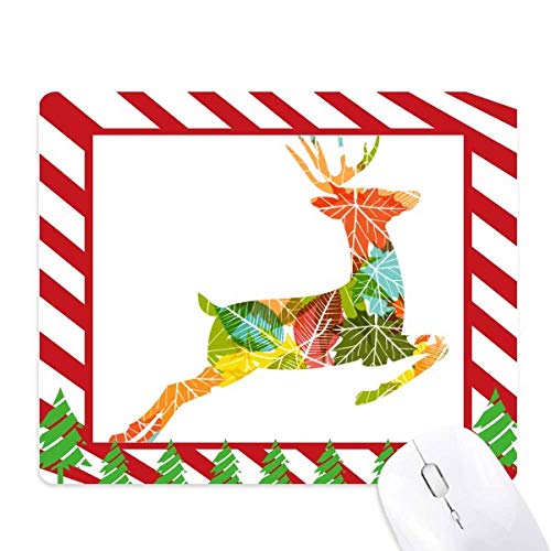 Tapis de souris canne de Noël tapis de bureau imprimé festival