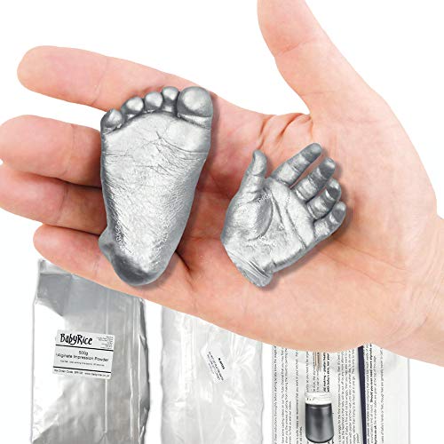Baby Casting Kit to Make 3D Hand and Foot Plaster Casts by BabyRice