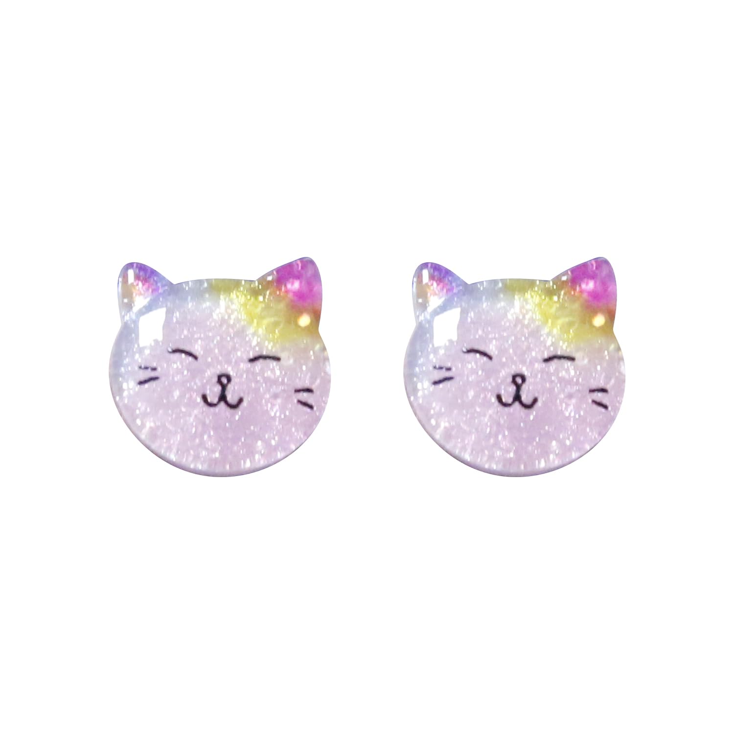 Hopzab Women's Pink 2Pcs Cute Cat Pocket Hug Toy, Motivational Encouraging Keepsake For Family, Friends, And Loved Ones, Birthday, Mental Health Gift For Cat Lovers, & Teenagers (Pink)