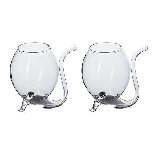 Miniatura 1 de Vaso de vino de vampiro con popote integrado, copas de cóctel creativas y divertidas para jugo, vino (10 onzas), paquete de 2