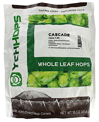 Cascade Leaf Hops 1 POUND by Midwest Homebrewing and Winemaking Supplies