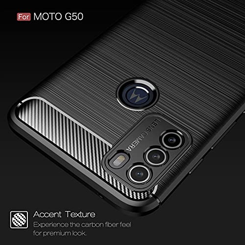 LXHGrwoH Cover per Moto G50, Custodia Anti-Antiurt...