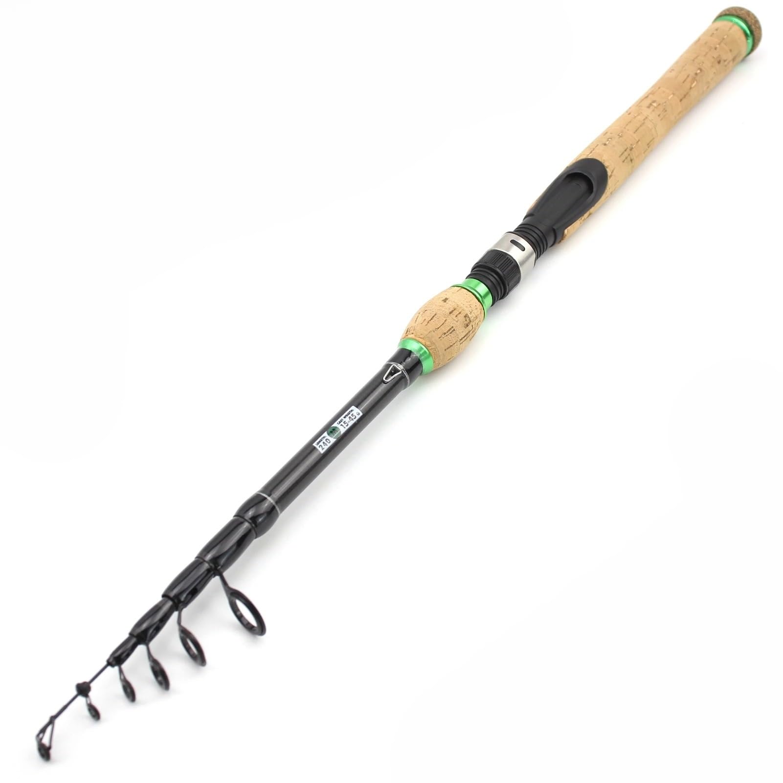 1 Pieza Modelo YG027 1,8 M 2,1 M 2,4 M 2,7 M CAÑA CAÑA DE Pescado Señuelo Spinning Pesca de Carbono Caña de fundición telescópica Tiro Largo rápido Trucha Lago Caña de Pescar