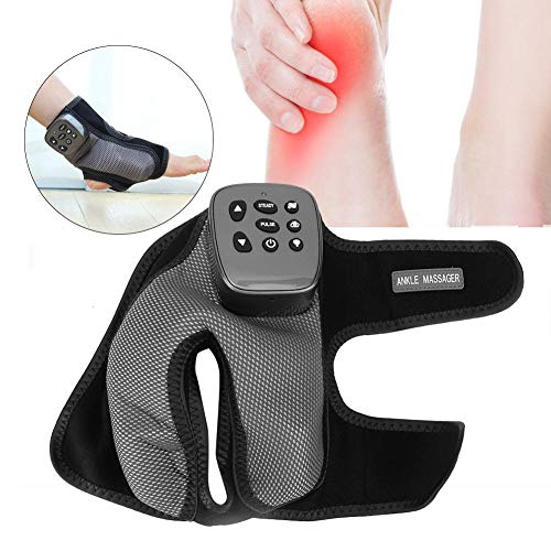 Zjchao Electric Foot Ankle Massager, Wireless Foot Massage Machine Shiatsu Massager Multi-Level Settings Vibration Heating Massage Pain Relief And Comfort Massage Therapy For Heels And Ankles(Us) #TOP6