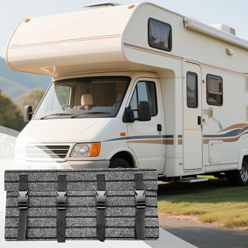 Escalones de RV con diseño doble capa para camping 3
