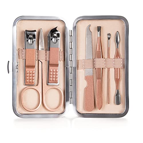 Kit ciseaux de pédicure et manucure rose SCRUBY pour votre routine de soin