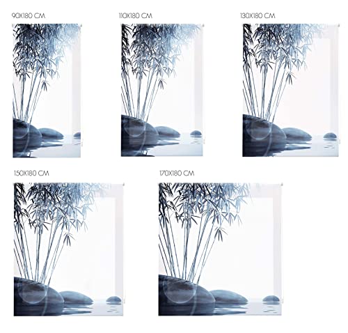 Blindecor W-Z-47466-Tenda a pacchetto in voile