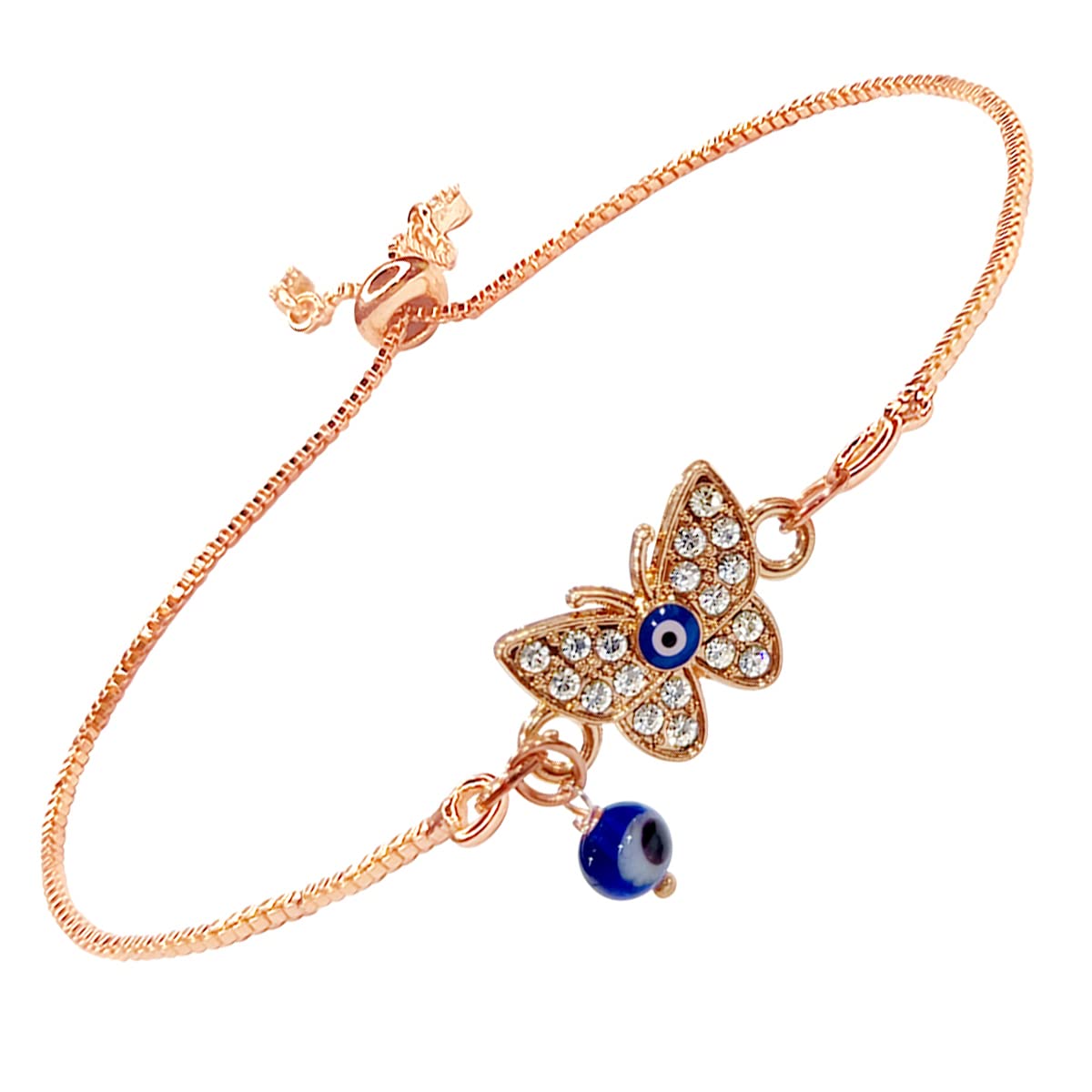 ShubhanjaliTurkish Evil Eye Bracelet for Woman and Men Jewellery | Adjustable Evil Eye Nazar Bracelets for Couple Friendship | Brithday Gifts for Women Men