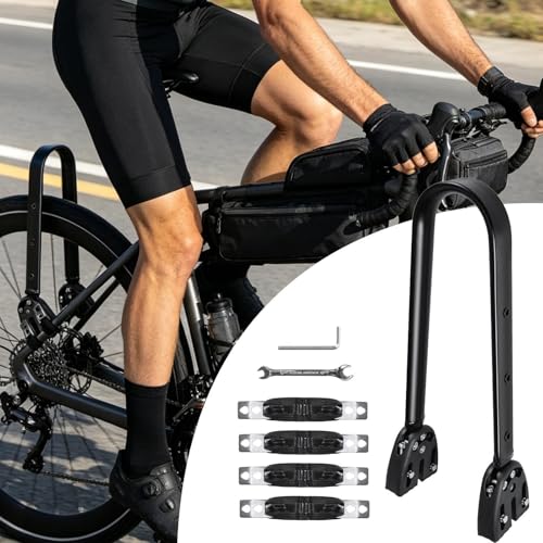 Portaequipajes trasero bicicleta para viajes aventura y compras diarias 3