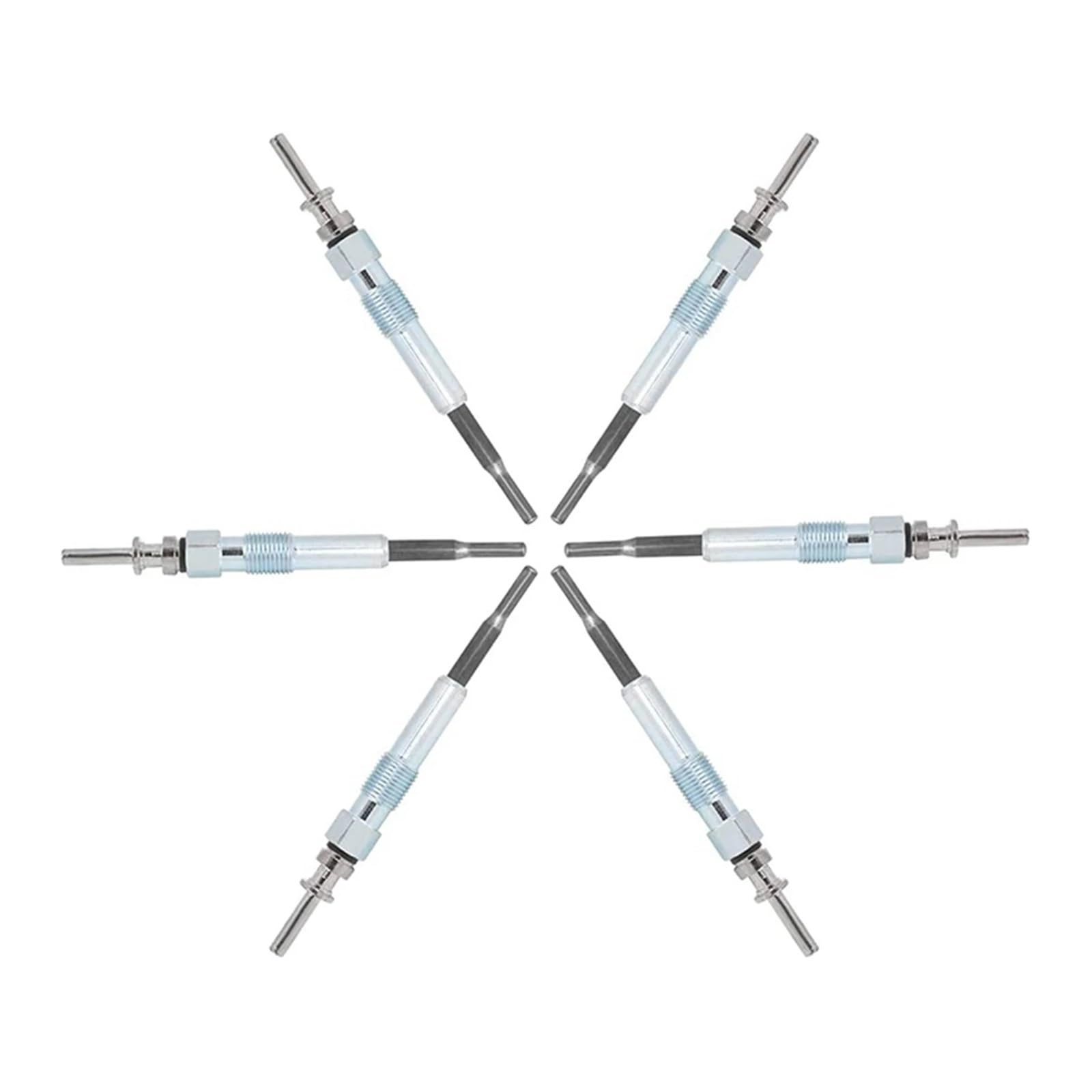 Bujías incandescentes for calentador diésel 12237786869 0250402002 for BMW Serie 1, 3, 5, 6, 7, X3 y X5, paquete de 6