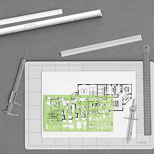 Image of Pacific Arc Professional Plumbing Elevation Template Guide