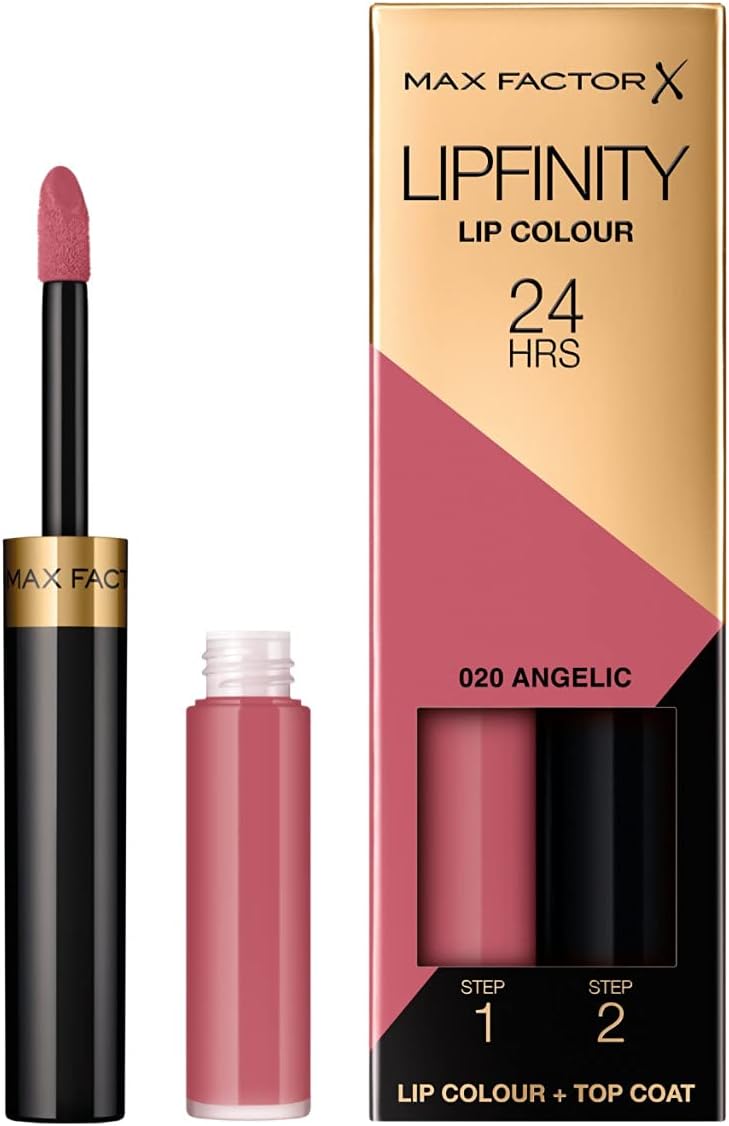 Lipfinity 2-step Long Lasting Lipstick - 020 Angelic, 2.3 ml + 1.9 g
