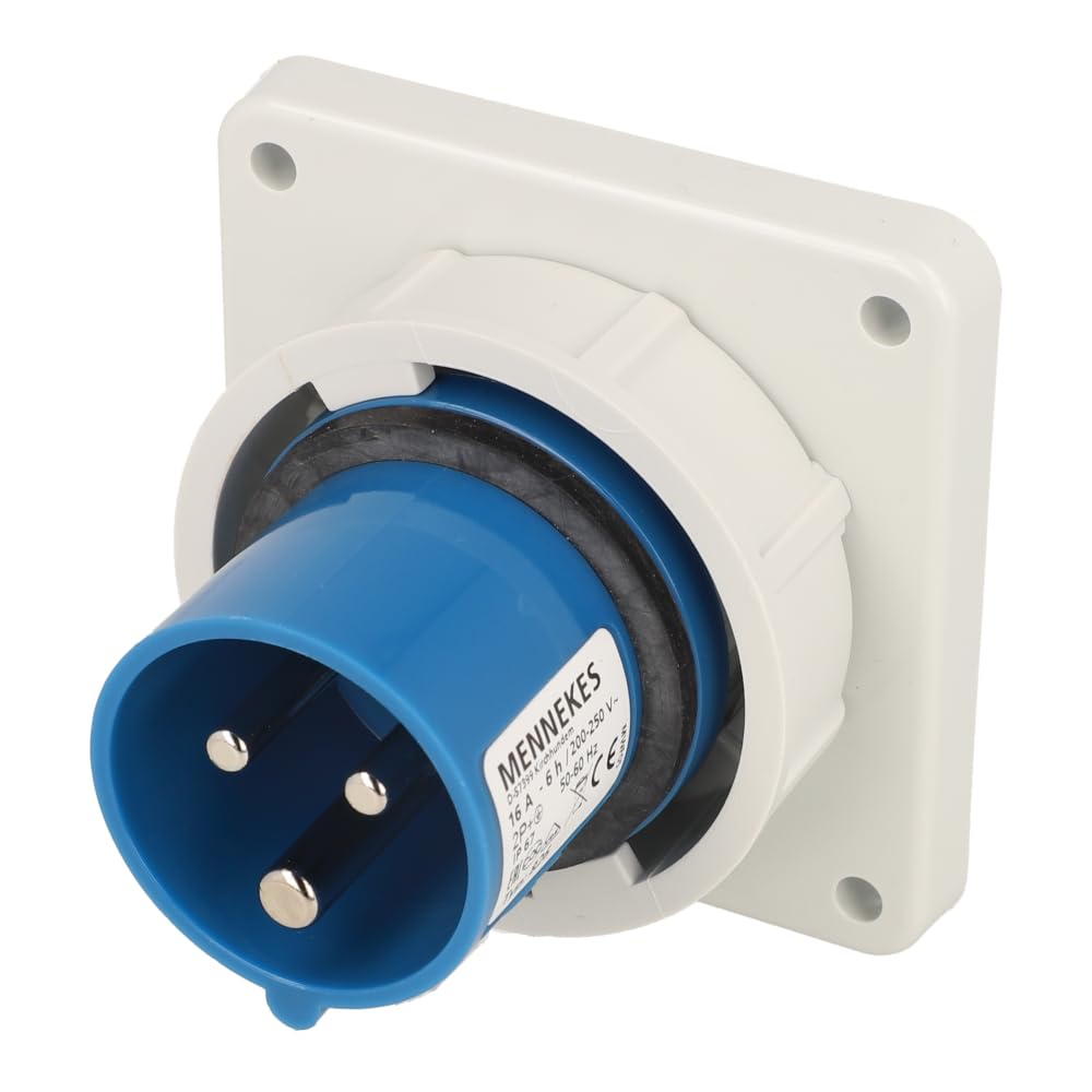 Mennekes 826 - Spina da incasso dritta 16a 3 poli 230 V