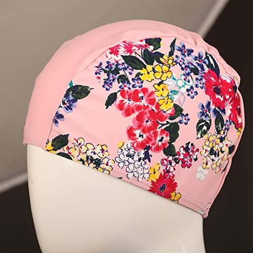 Julysand Toddler Girls Pink Flowers Sunsuit with Zipper Short Sleeve Shorts One Piece Swimsuit 2 Piece Islamic muslimswimwear3