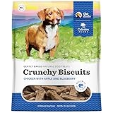 Caledon Farms The Dodo Crunchy Biscuits - Chicken with Apple & Blueberry 19.5oz, Dog Treats, Biscuits