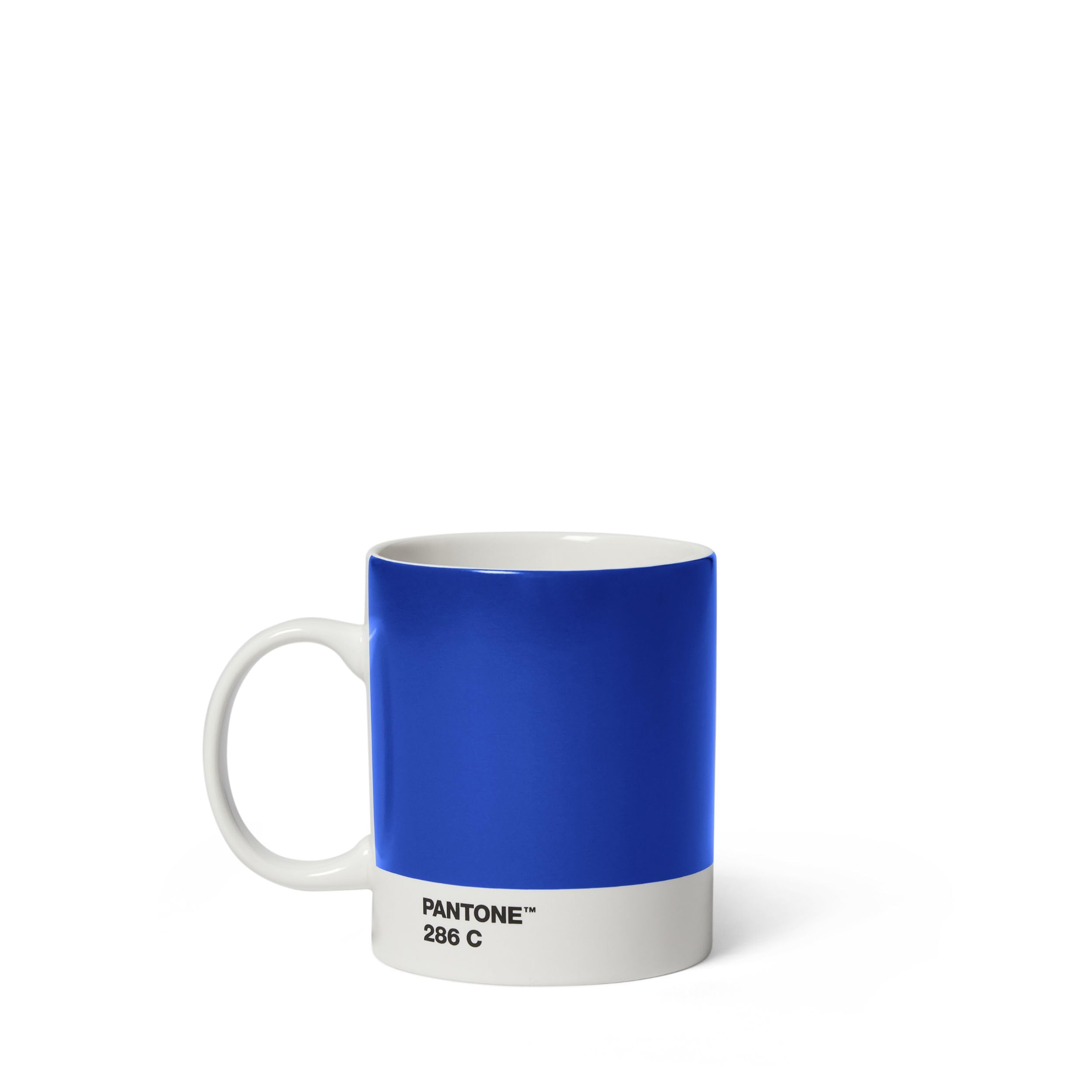 Pantone Clear Blue 286 Porcelain Coffee Mug, Dishwasher Safe, 375 Ml,