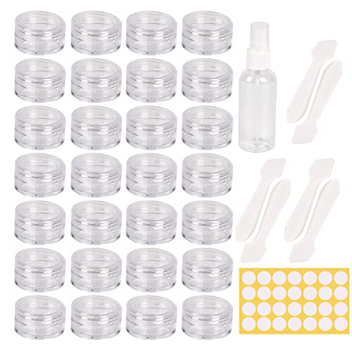 70 Piezas botes pequeños de plastico
