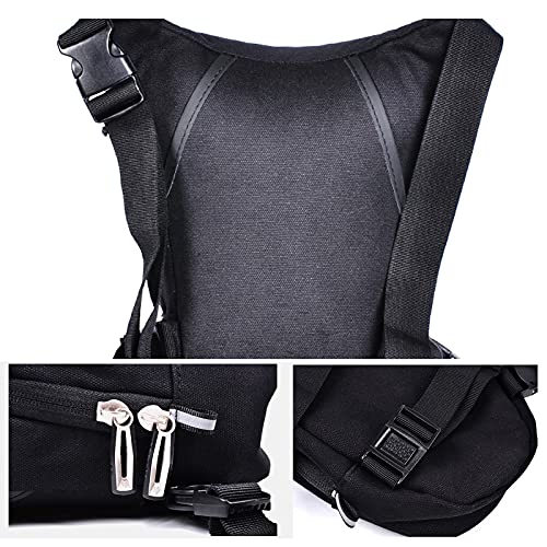 JOQINEER Heuptas Taille pak Dijbeen Drop Bag Tactische Militaire Rijden Motorfiets Outdoor Bike Fietsen Multi-purpose Messenger Schoudertas door D & B Sport - Image 6