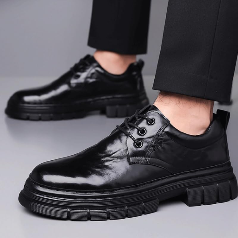 Mens Classic Formal Oxford Lace Up Wedding Pointed Toe Dress Shoes Fashion Comfort Luxury Soft2