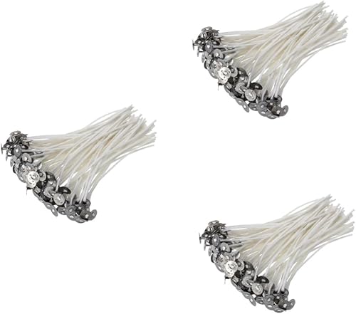 EXCEART 300 piezas de mecha de linterna de aceite, mecha preencerada, mecha de antorcha Tiki, accesorios de repuesto para fabricación de velas,