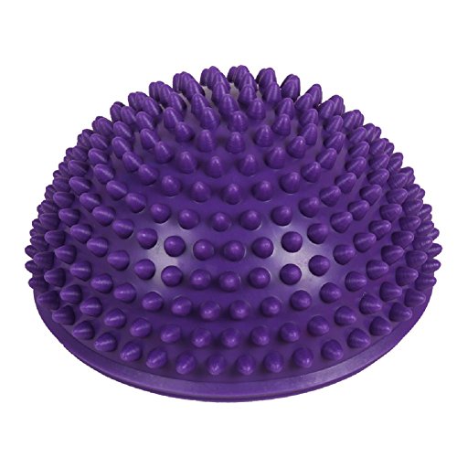 Gymforward - Bolas de masaje para pies de yoga, para adultos y niños, bolas para aliviar el dolor, yoga, liberación miofascial., Púrpura Cover