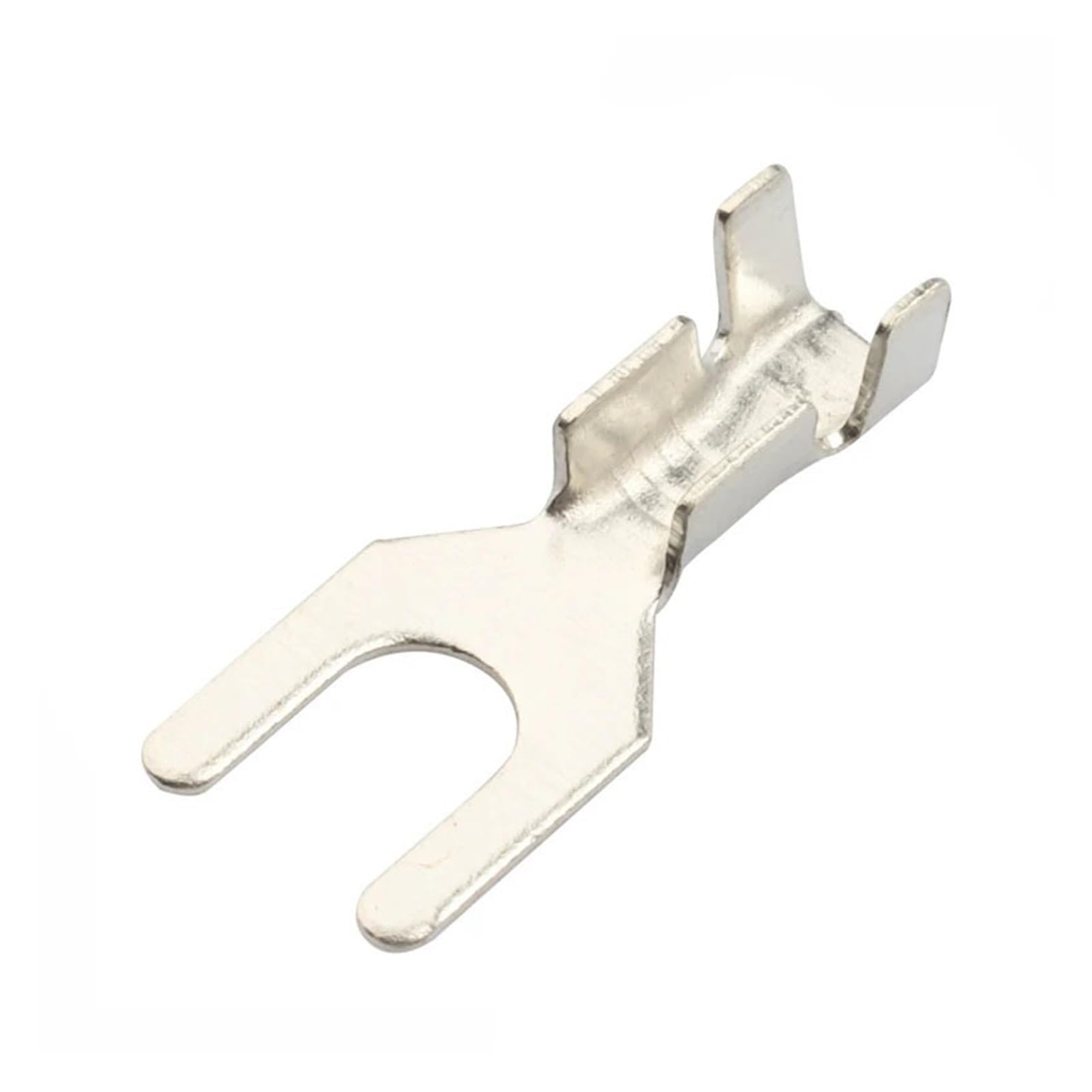 Connettori for cavi, 50 pezzi Terminale a forcella a crimpare pressato a freddo Capocorda di messa a terra DJ4413-3.2B(500 pcs)