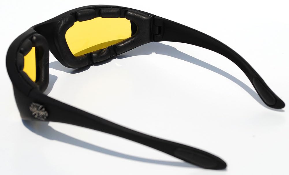 Choppers - Gafas protectoras para moto y conducción nocturna (3 unidades)